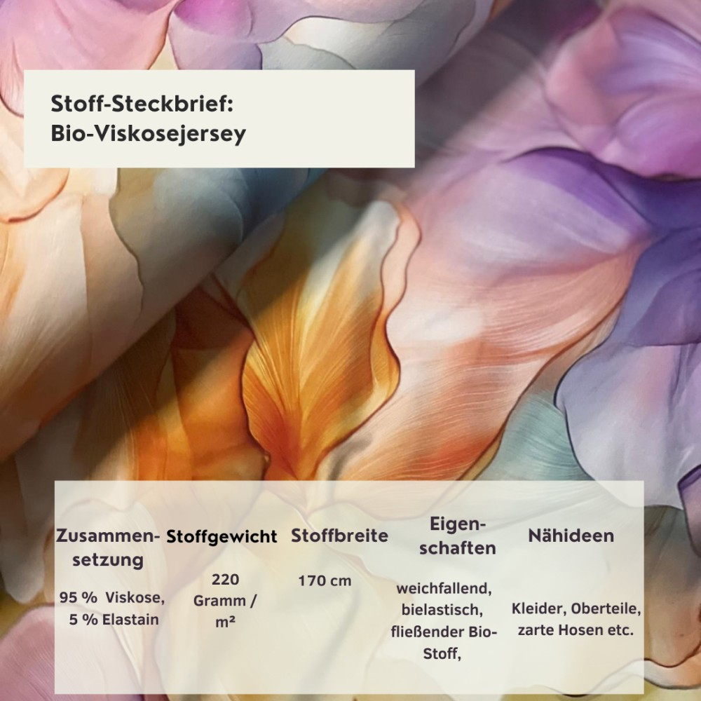 Bio Viskosejersey mit Überbreite: Eigenproduktion Soft Summer von Graustufen-Stoffe
